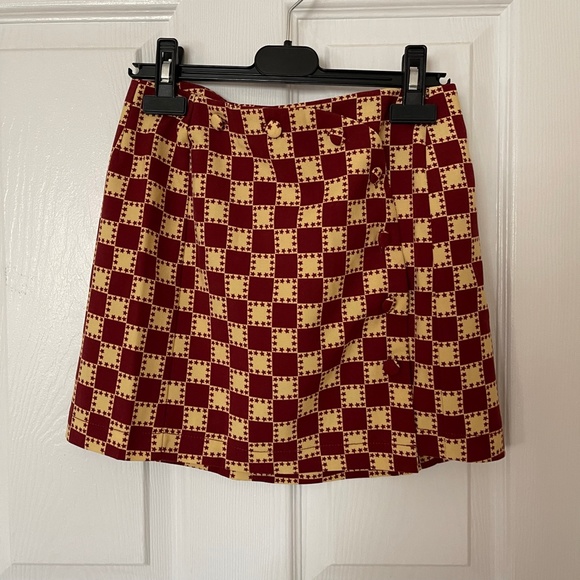 Urban Outfitters Jagger Button-Front Mini Skirt - Picture 3 of 5